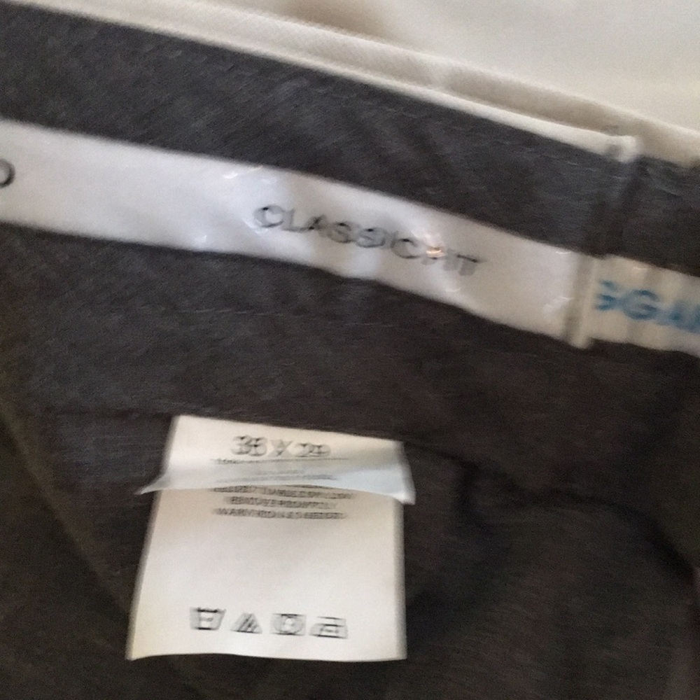 Mens Haggar dress pants, like brand new. 36x29